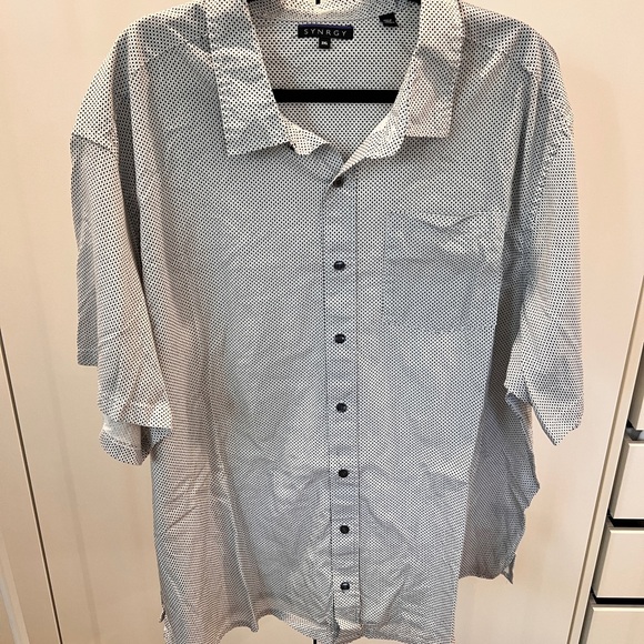 Synrgy Other - Synergy Men's Gray Button Down Shirt